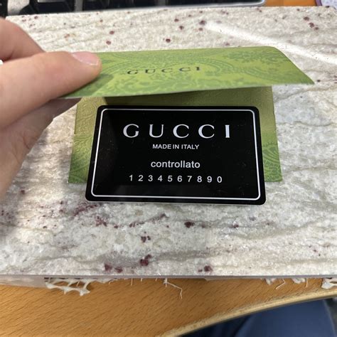 fake gucci mens|gucci authenticity card.